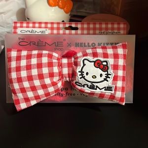 HELLO KITTY X the crème shop plush spa headband